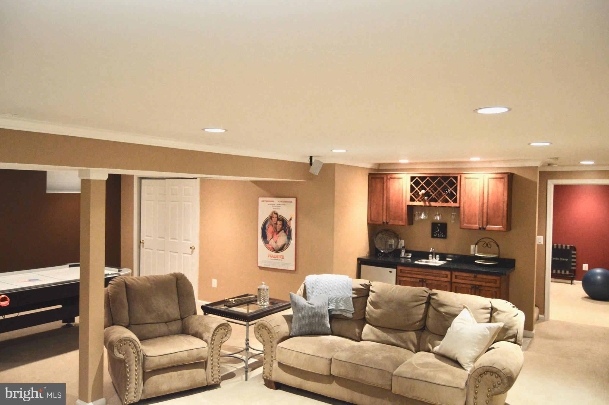 8055 Athena Street Springfield, VA 22153 - Photo 22 of 29 Basement/Lower Level Rec Room