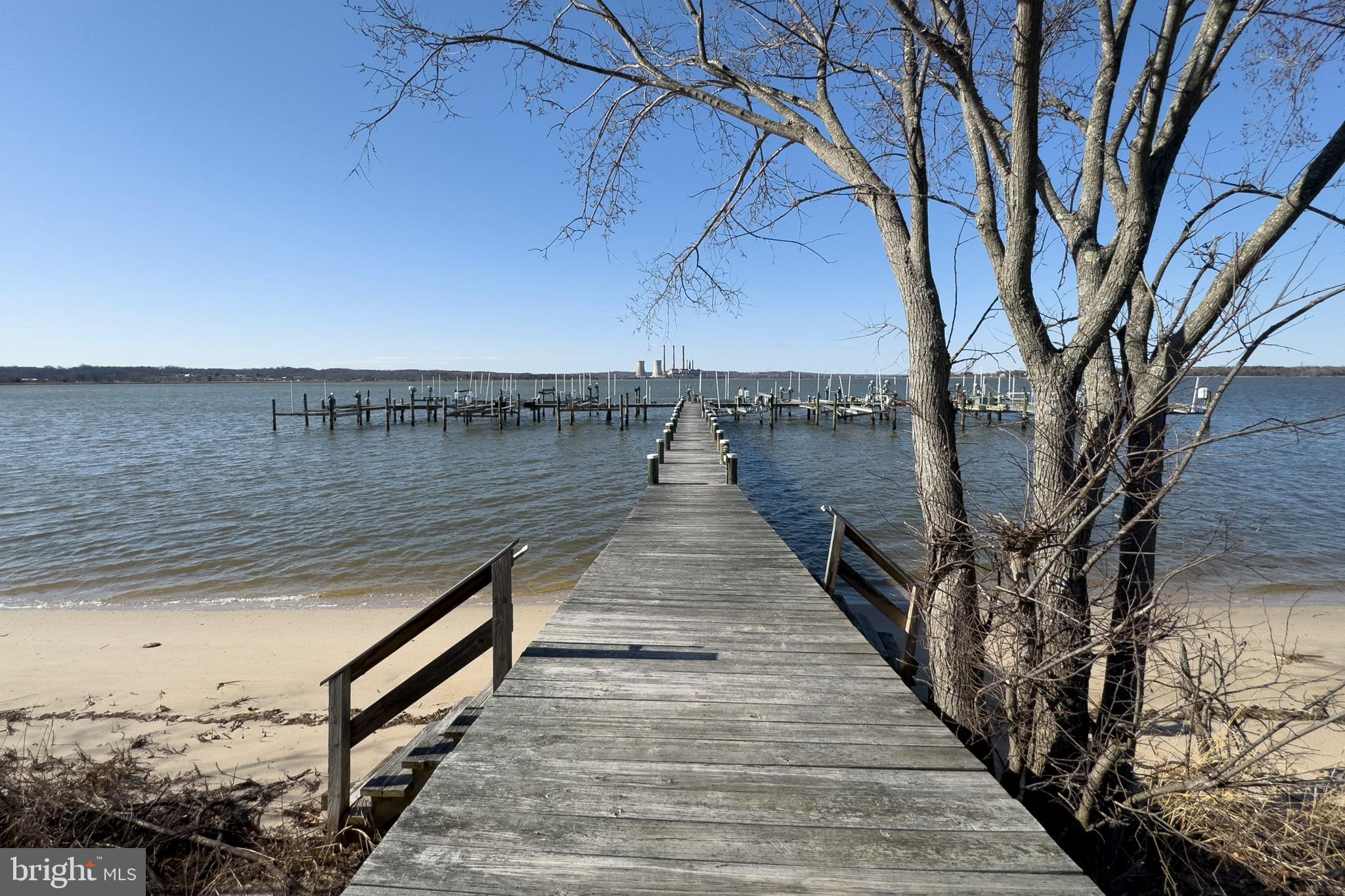 5885 Ketch Road Prince Frederick, MD 20678 - Photo 63 of 83 a view of wooden floor with a lake view