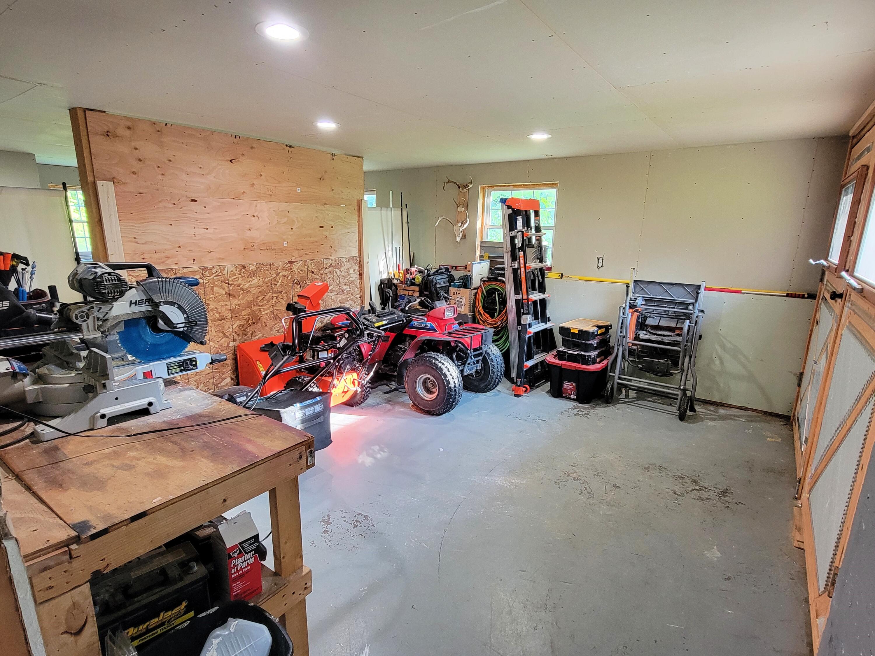 1060 Banton Road Palermo, ME 04354 - Photo 21 of 34 Basement - Garage Bay