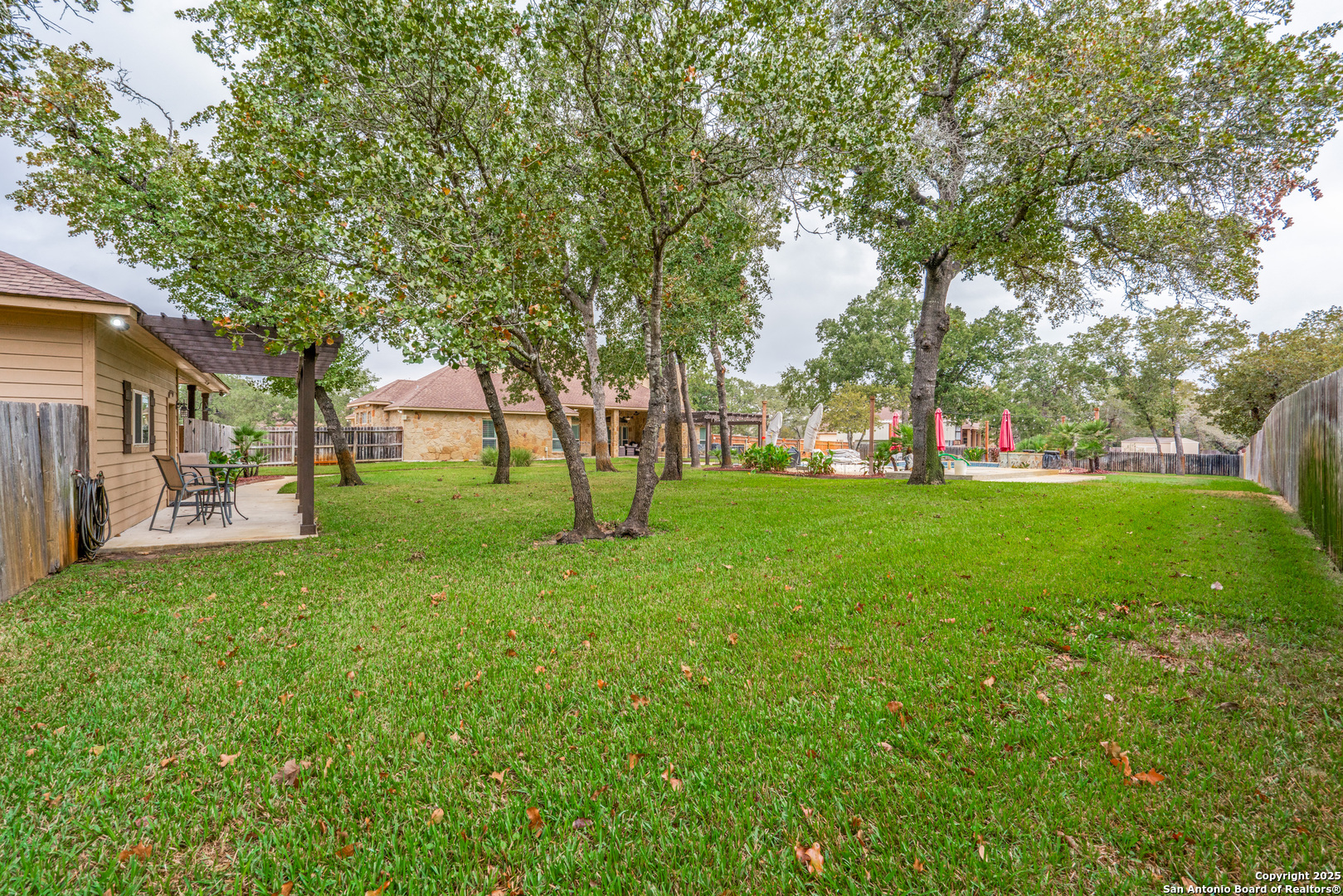 109 Bobcat Bend La Vernia, TX 78121 - Photo 34 of 36 a view of a park with large trees