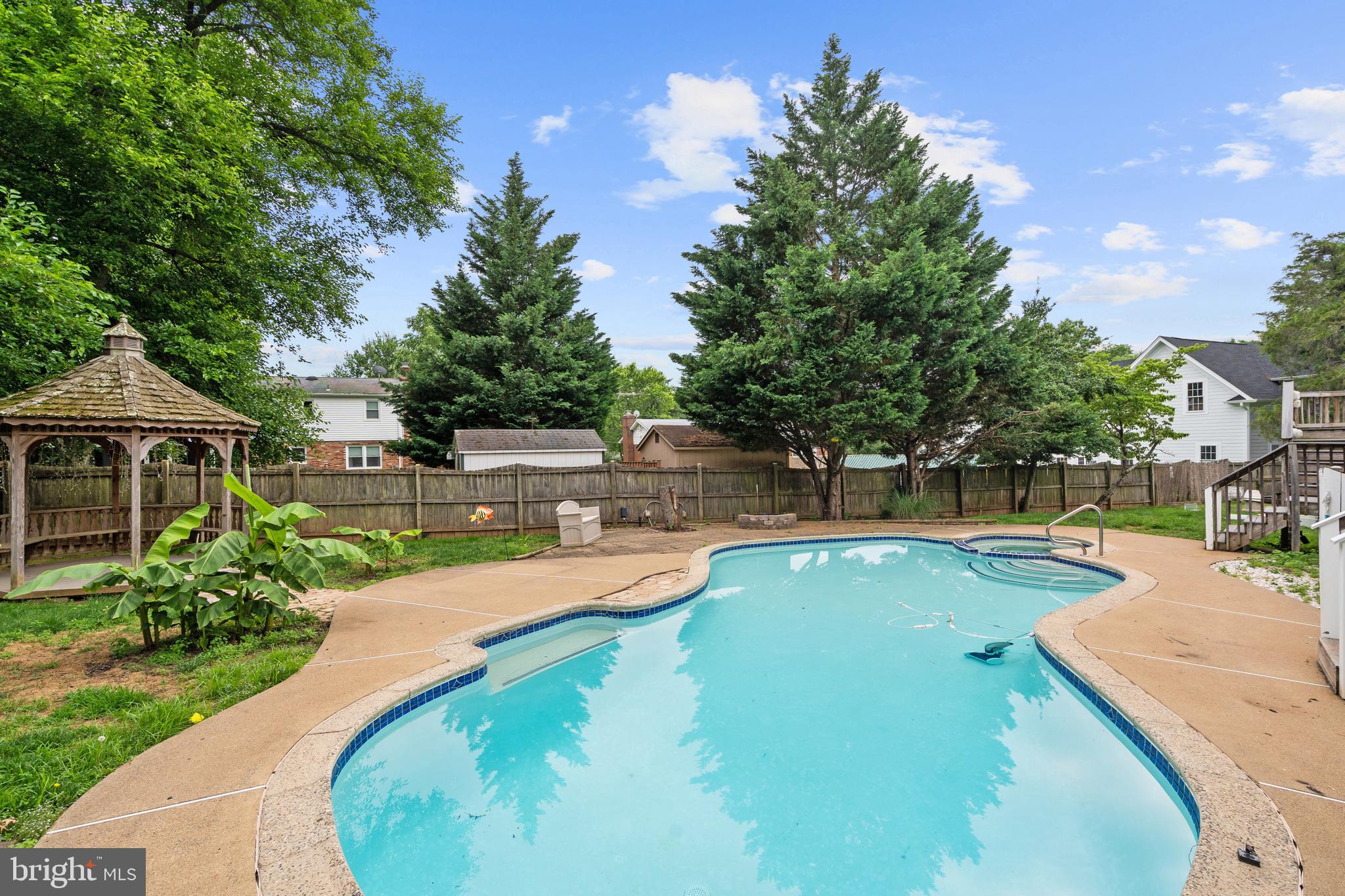 8821 Rachell Court Manassas, VA 20110 - Photo 6 of 41 Pool View from All Rooms