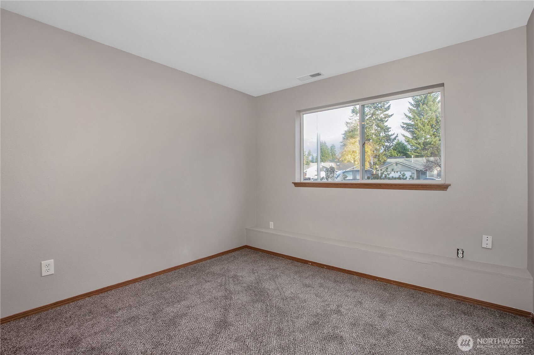 5607 Vincent Court Southeast Lacey, WA 98513 - Photo 29 of 40 a view of an empty room with a window