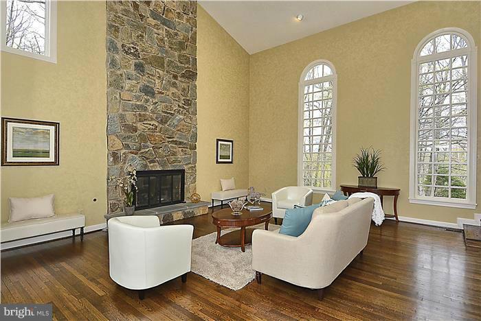 1291 Berry Place McLean, VA 22102 - Photo 11 of 30 a living room with furniture and a fireplace