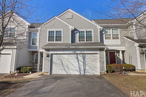 a view of a house with a patio