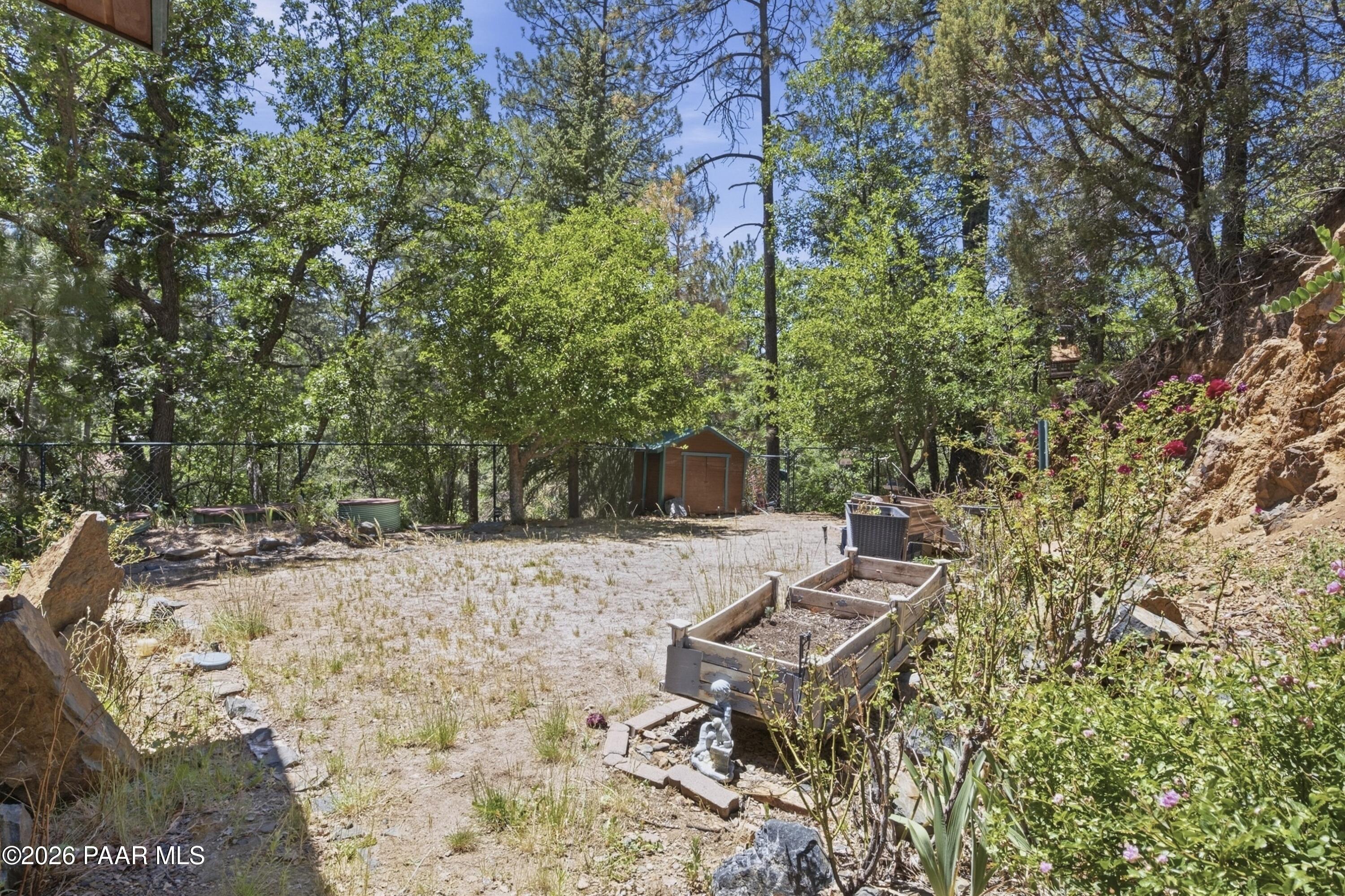 1882 East Old Miner Road Prescott, AZ 86303 - Photo 33 of 42 Back Yard