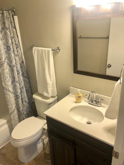 7820 Chester Road Fairview, TN 37062 - Photo 21 of 22 a bathroom with a sink toilet and mirror
