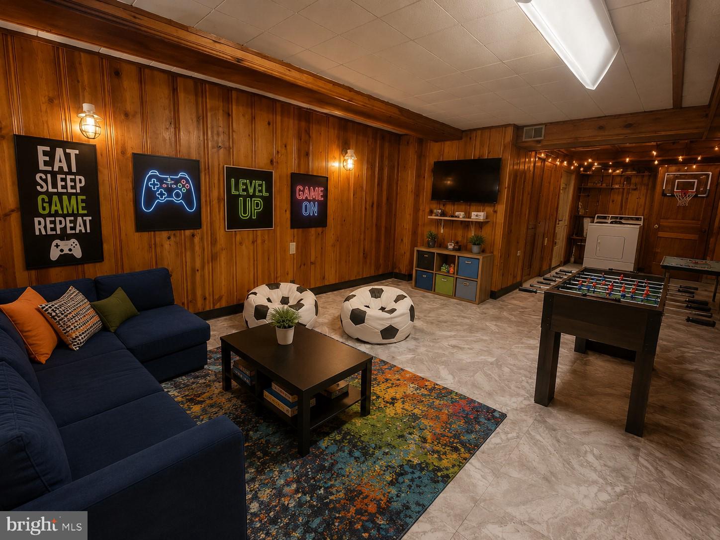 635 48th Street Baltimore, MD 21224 - Photo 12 of 14 Vibrant game room for endless fun.