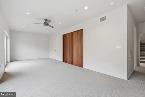 a view of empty room