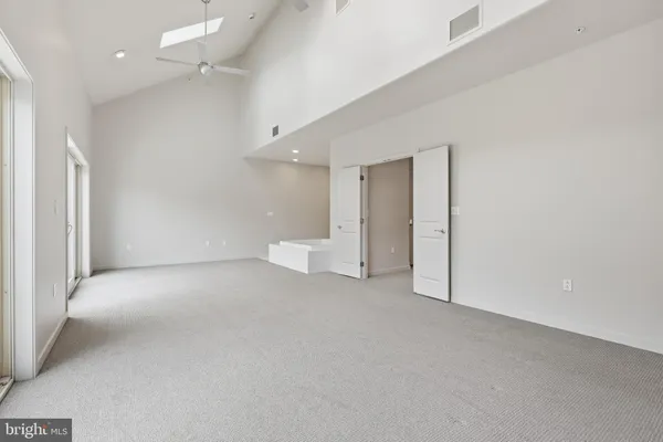 a view of empty room