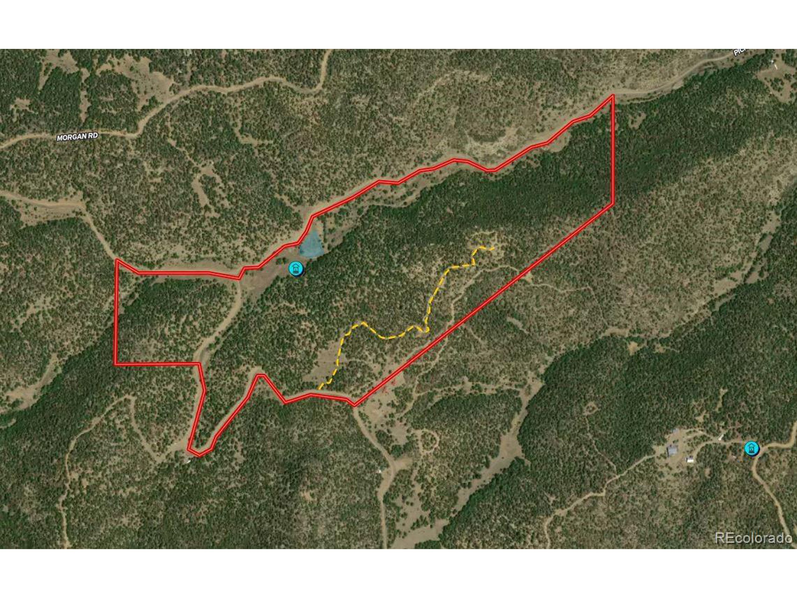 16198 Picketwire Road Trinidad, CO 81082 - Photo 22 of 22 a view of a tennis court