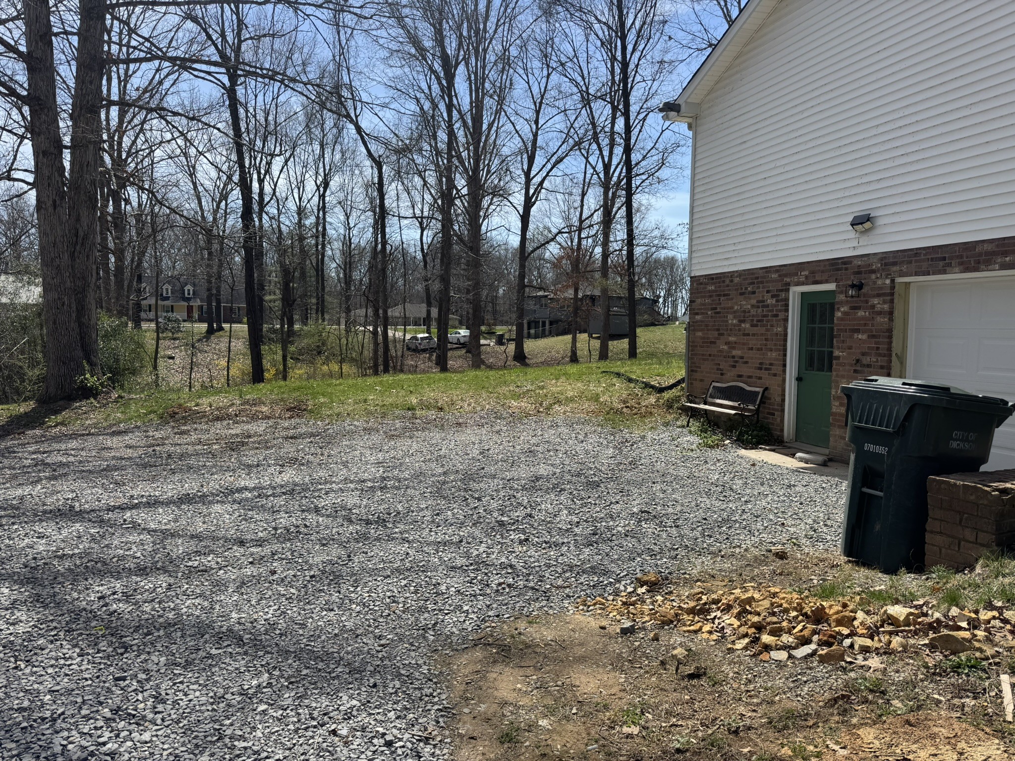 226 Nottingham Road Dickson, TN 37055 - Photo 3 of 17 a backyard of a house with lots of green space