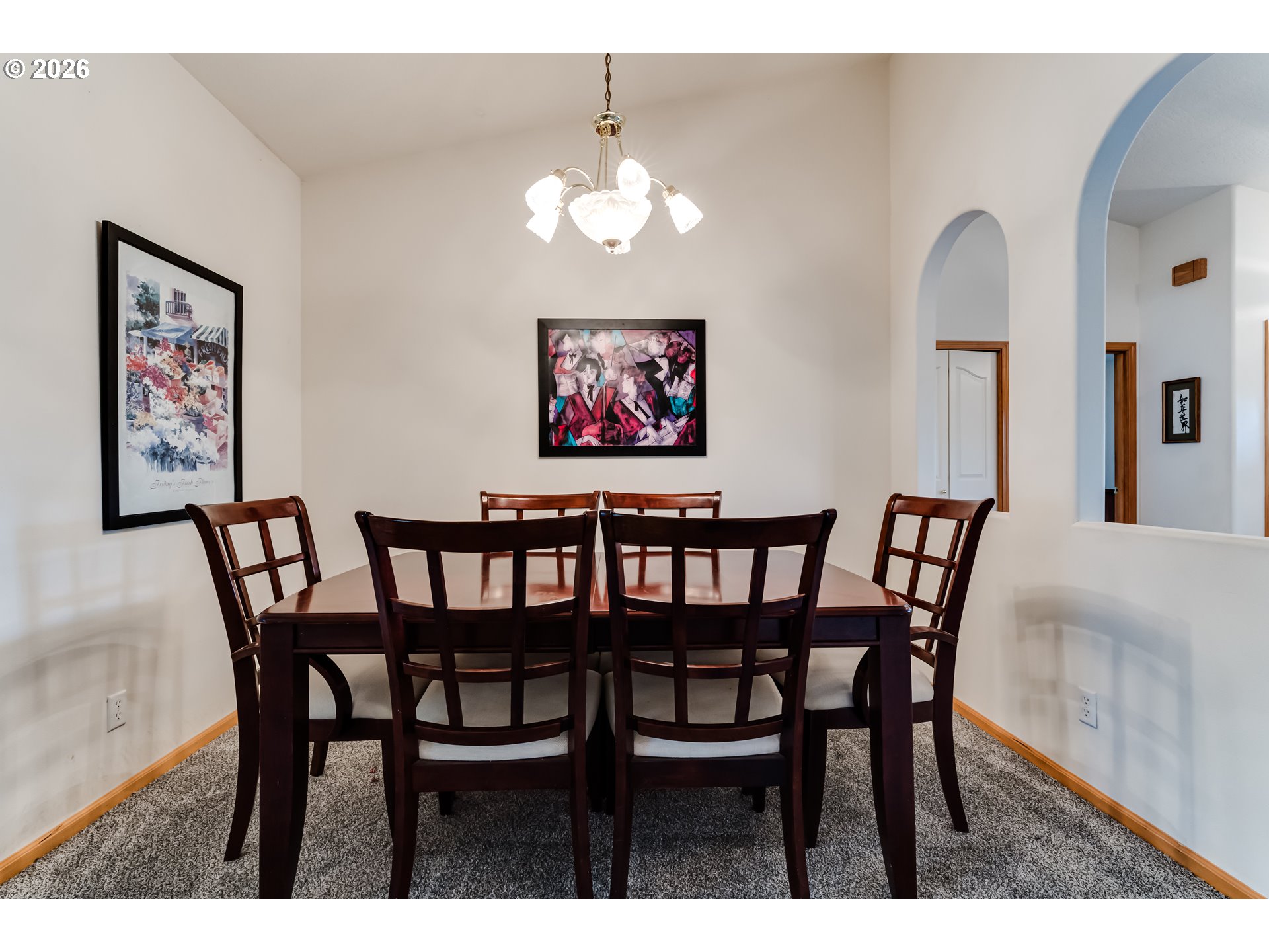 3513 Kendra Street Eugene, OR 97404 - Photo 8 of 45 a view of a dining room with furniture and wooden floor