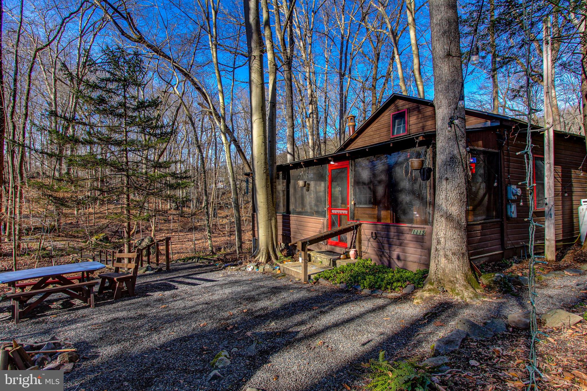 1115 Magazine Road Green Lane, PA 18054 - Photo 2 of 28 Picnic area adjoins cabin setting.