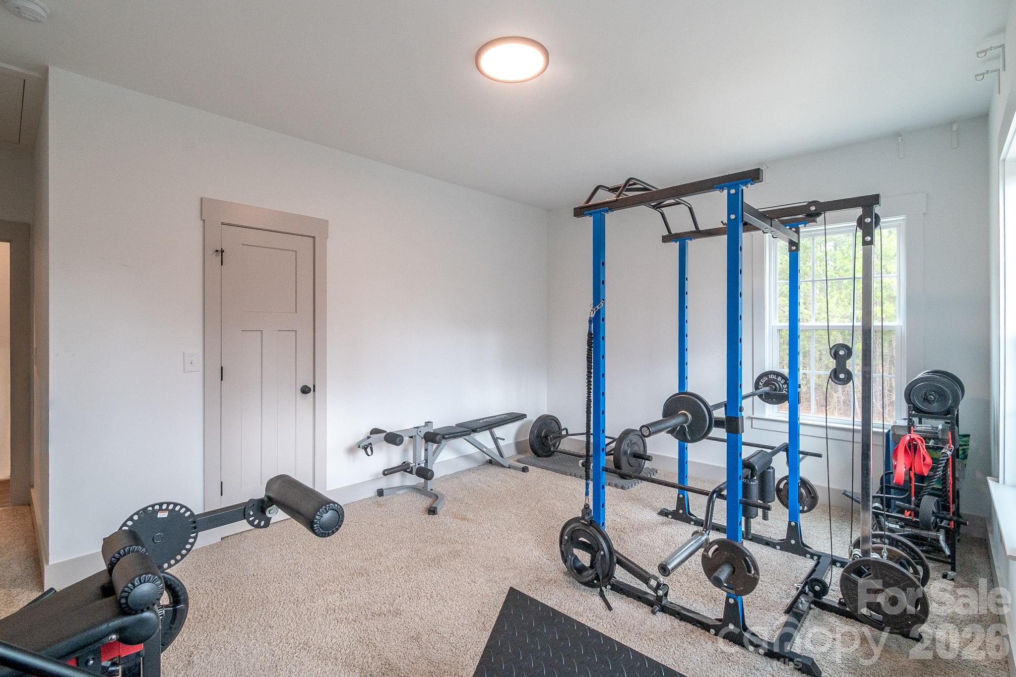 731 Miles Road Dallas, NC 28034 - Photo 31 of 45 a view of a room with gym equipment