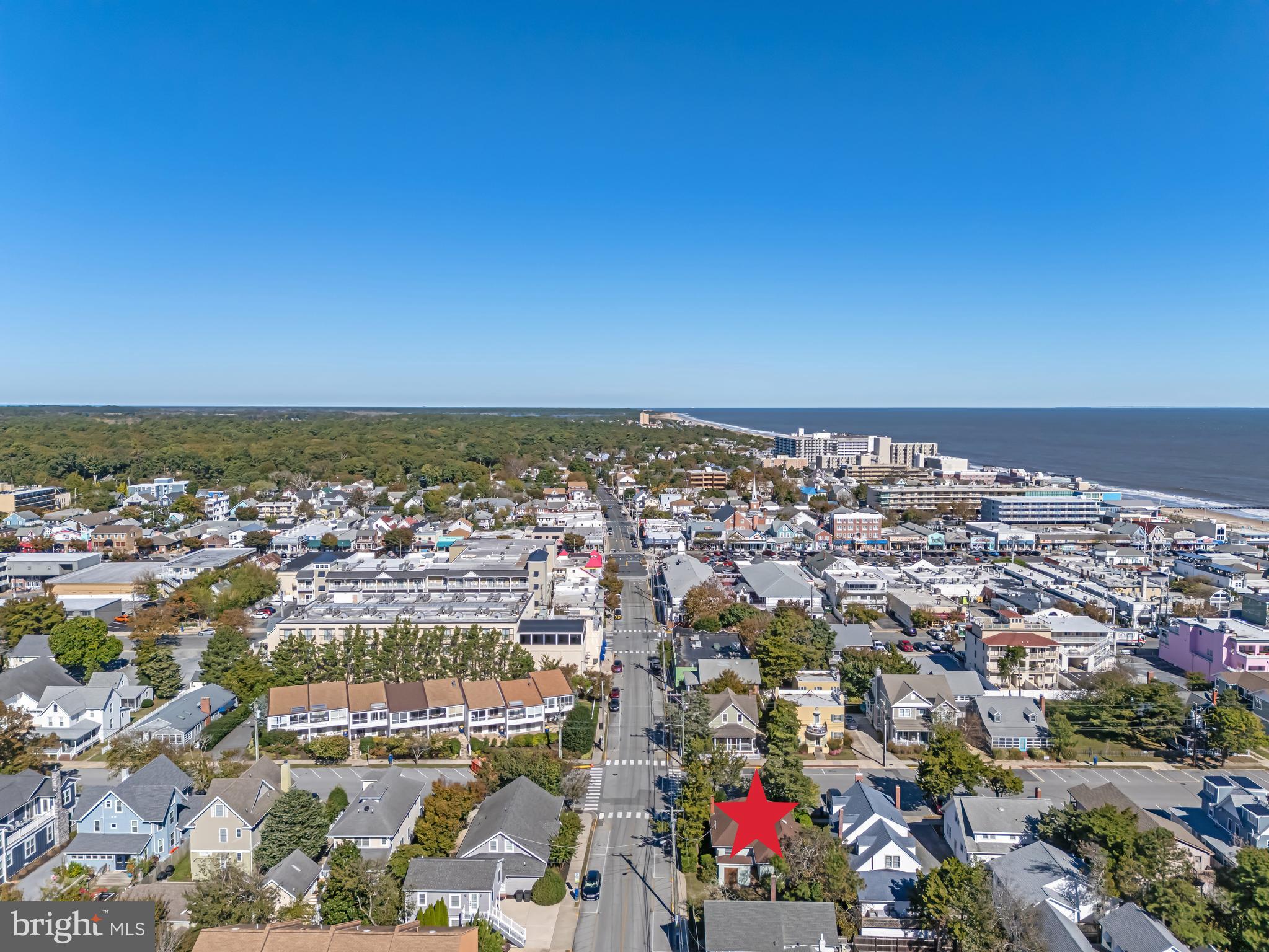 28 Delaware Avenue Rehoboth Beach, DE 19971 - Photo 5 of 44 an aerial view of a city