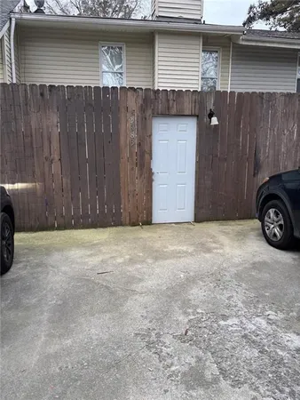 a view of a house with a garage