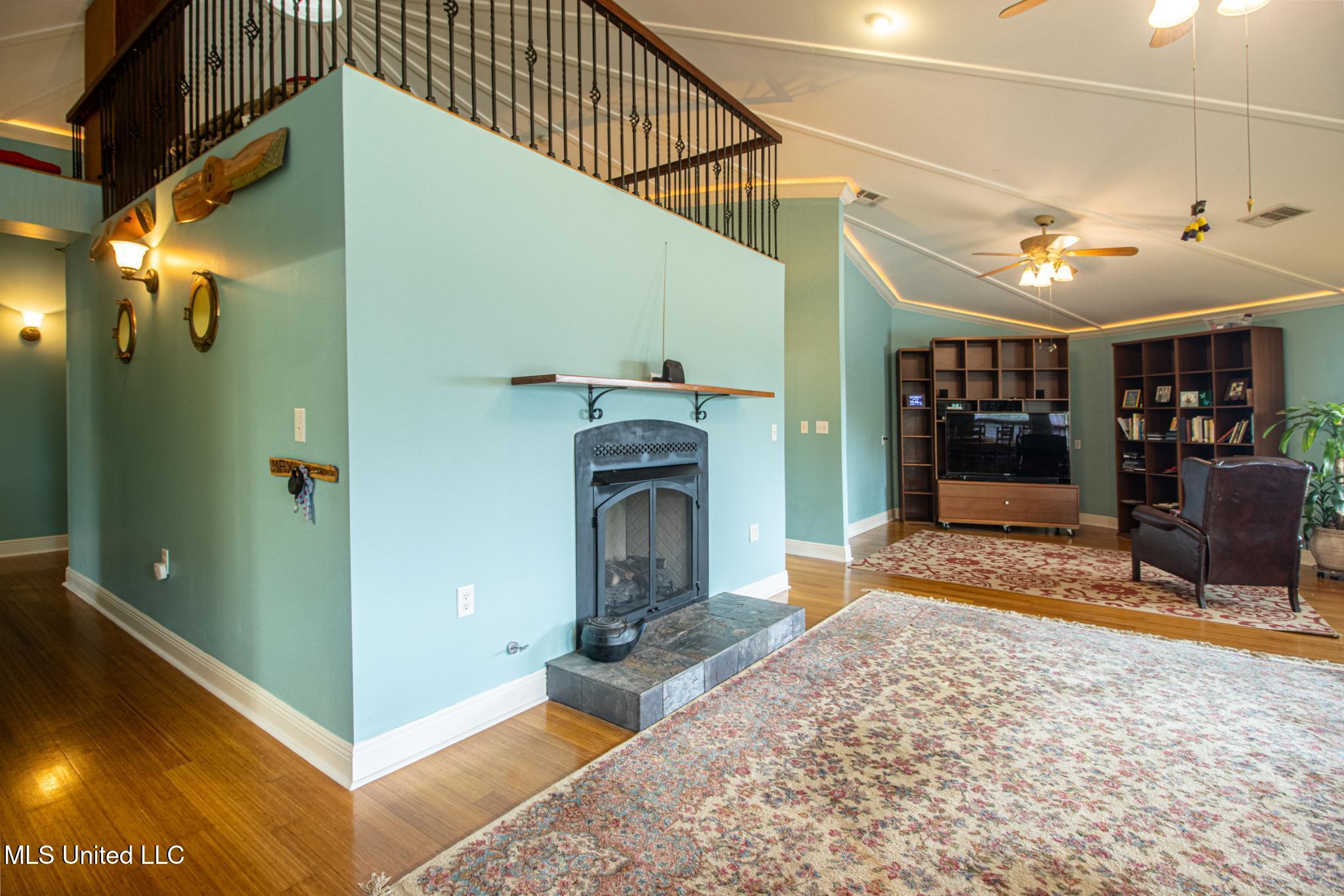 309 Lemoyne Road Pass Christian, MS 39571 - Photo 6 of 32 Fireplace/Living Room