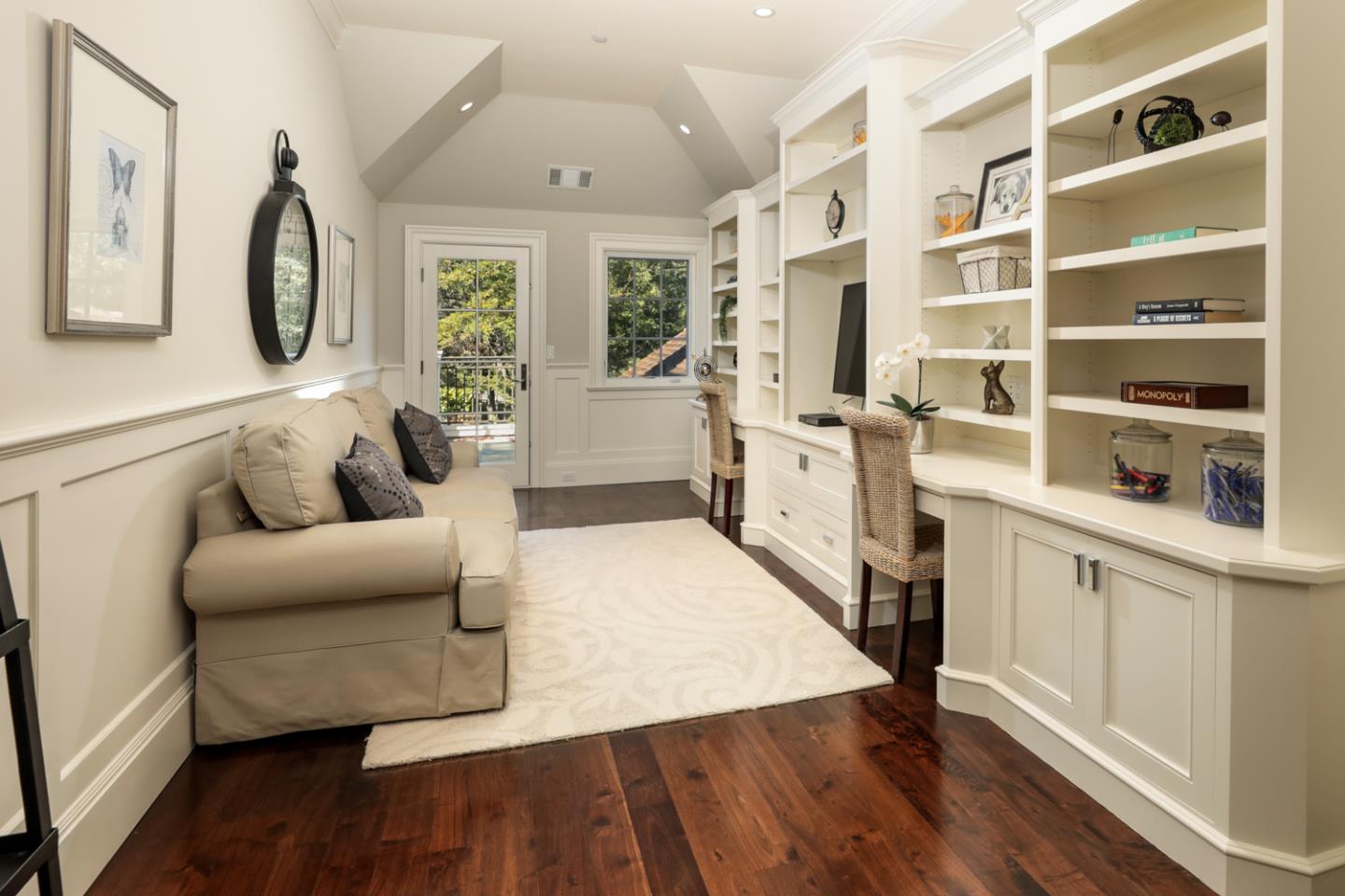 1 Sutherland Drive Atherton, CA 94027 - Photo 17 of 32 a living room with furniture and a large window