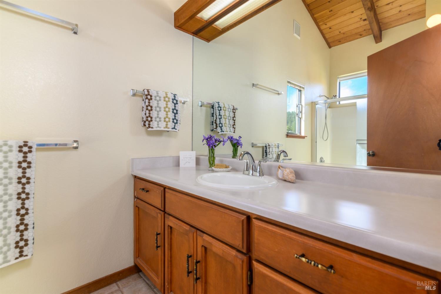 39153 Curlew Reach The Sea Ranch, CA 95497 - Photo 25 of 31 a bathroom with a sink and a mirror