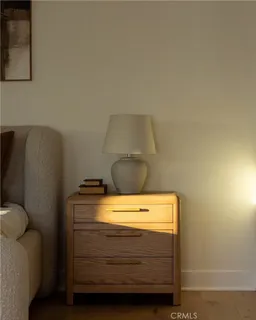 a view of hallway with washer and dryer