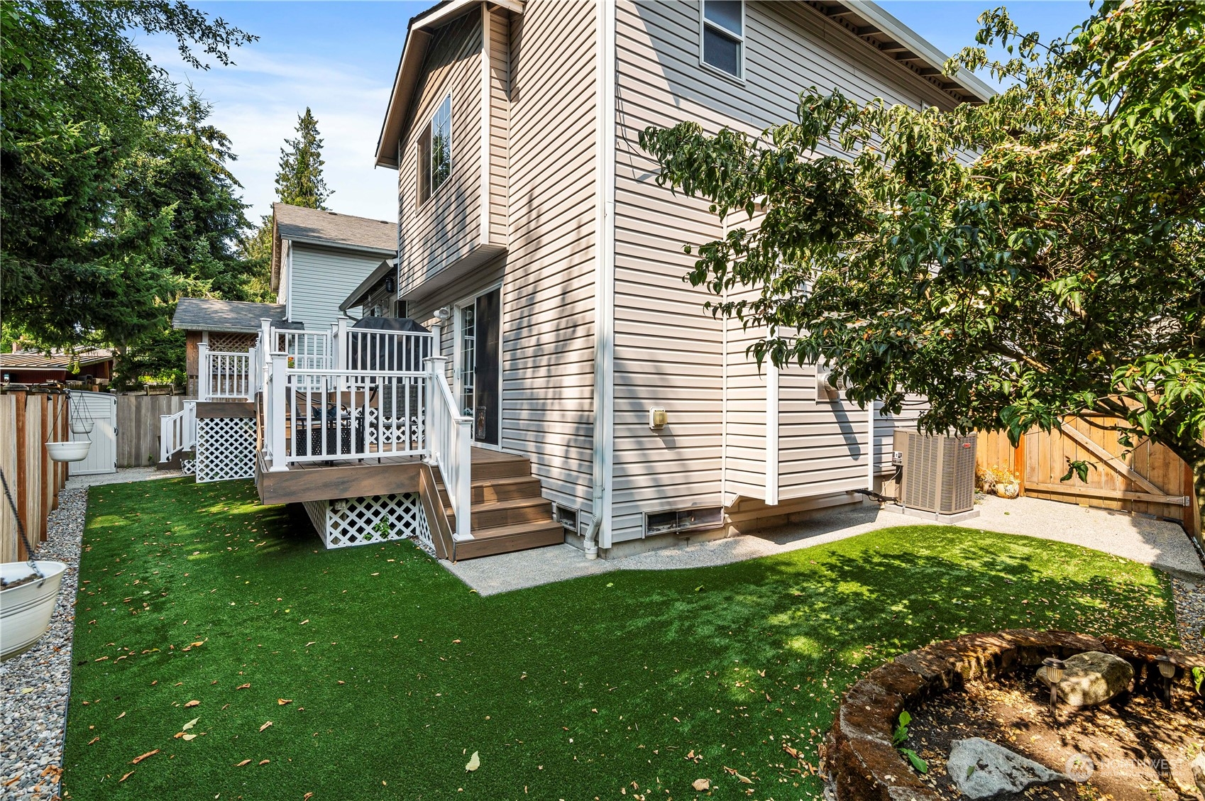 2502 97th Place Southeast Everett, WA 98208 - Photo 25 of 29 a view of a house with a yard and a garden