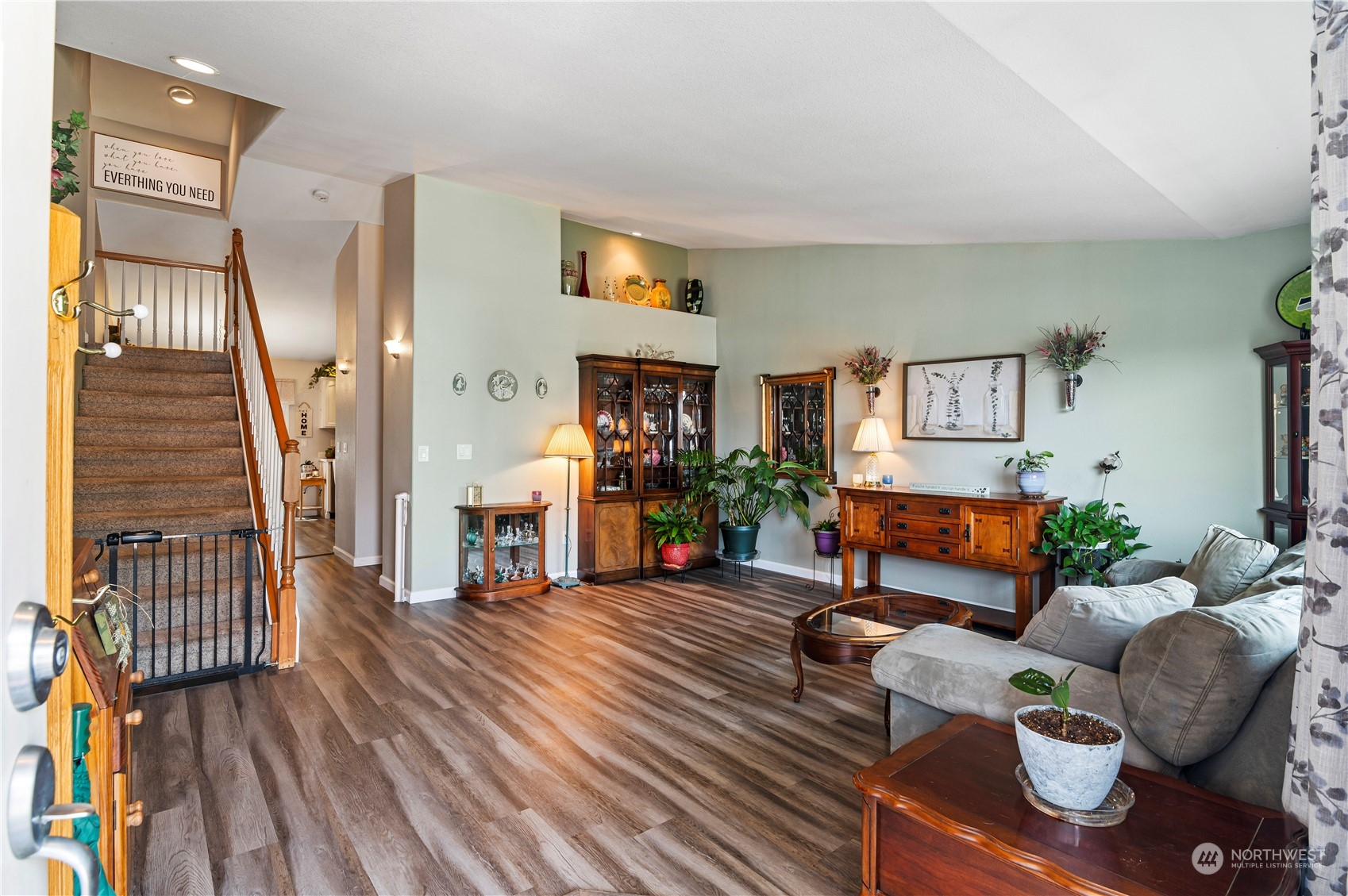 2502 97th Place Southeast Everett, WA 98208 - Photo 4 of 29 a living room with furniture and wooden floor