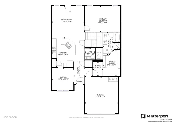 a picture of a floor plan