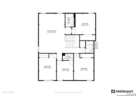 a picture of a floor plan
