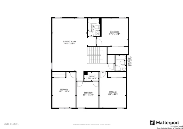 a picture of a floor plan