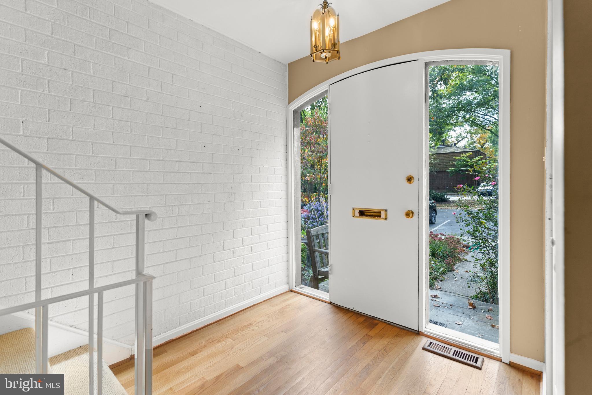 7911 Inverness Ridge Road Potomac, MD 20854 - Photo 10 of 45 a view of entryway with wooden floor