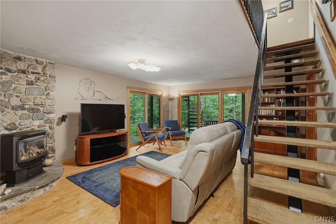 4327 Cedarvale Road Onondaga, NY 13215 - Photo 35 of 48 Basement Family Room
