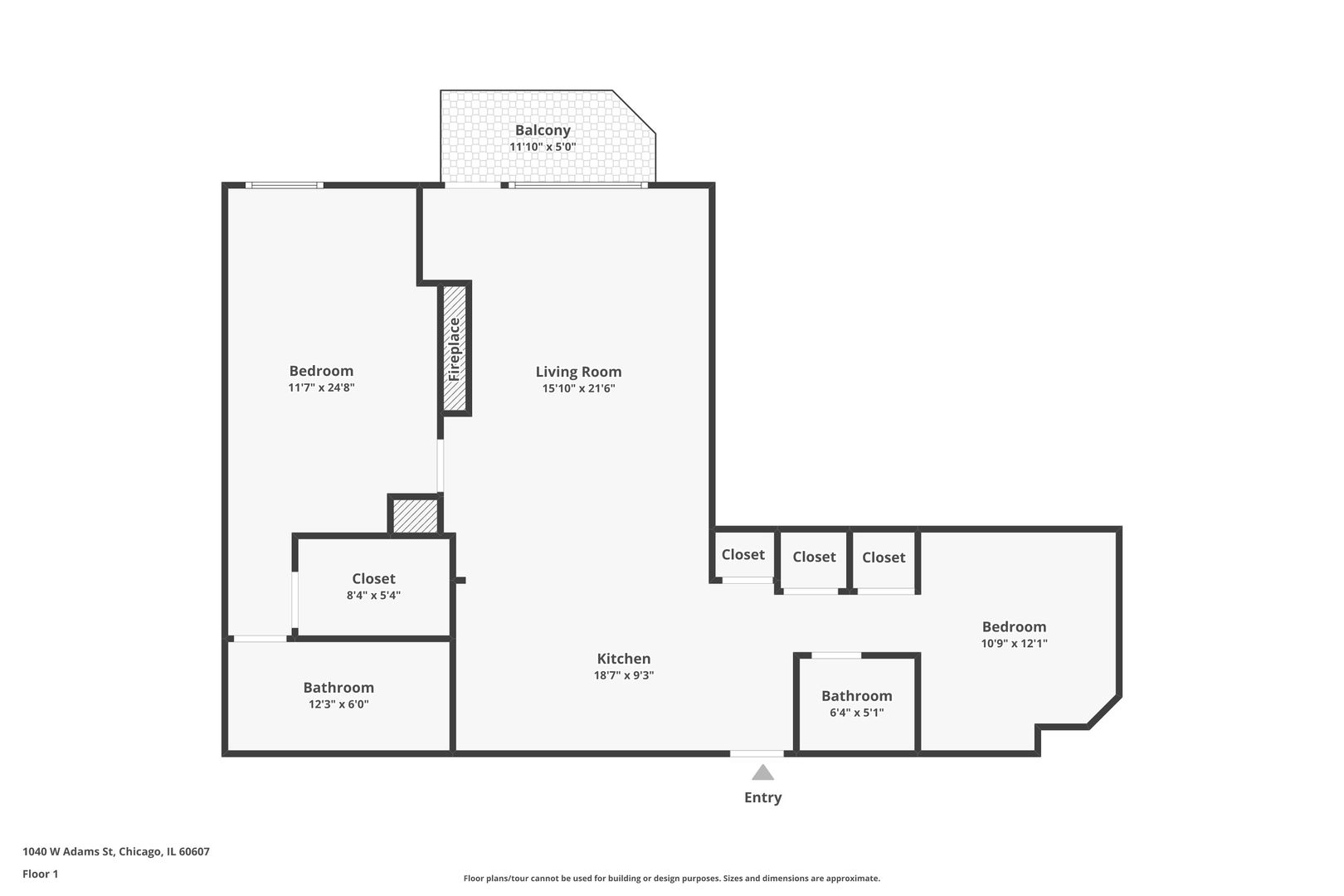 1040 West Adams Street, Unit 241 Chicago, IL 60607 - Photo 19 of 31