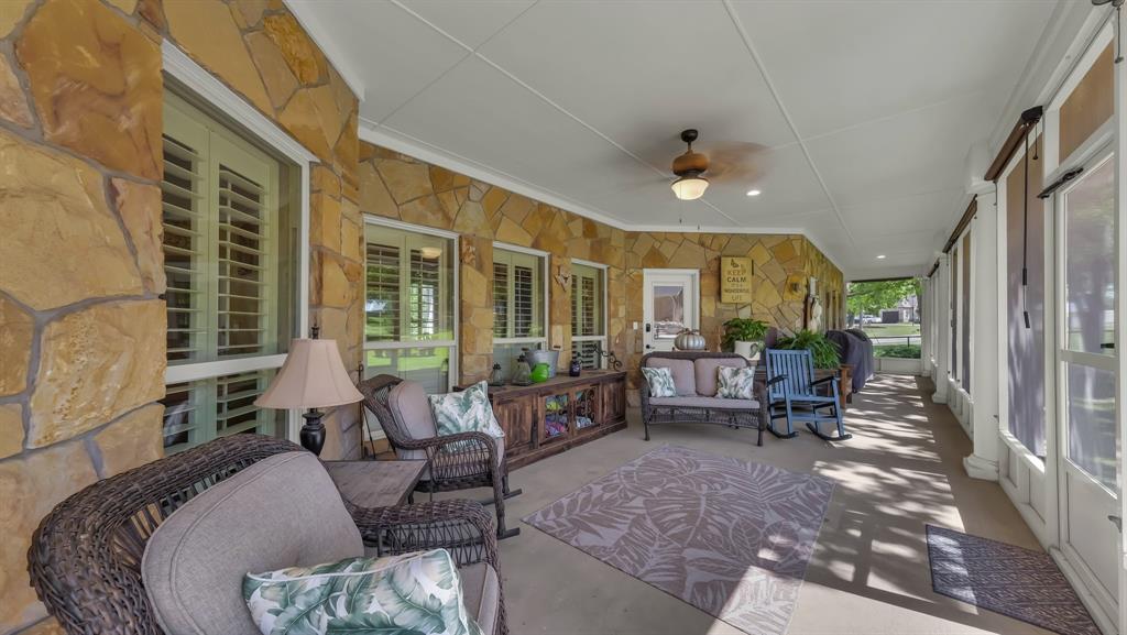 3707 DeCordova Ranch Road Granbury, TX 76049 - Photo 10 of 40 Three entrances into the home from the backporch.