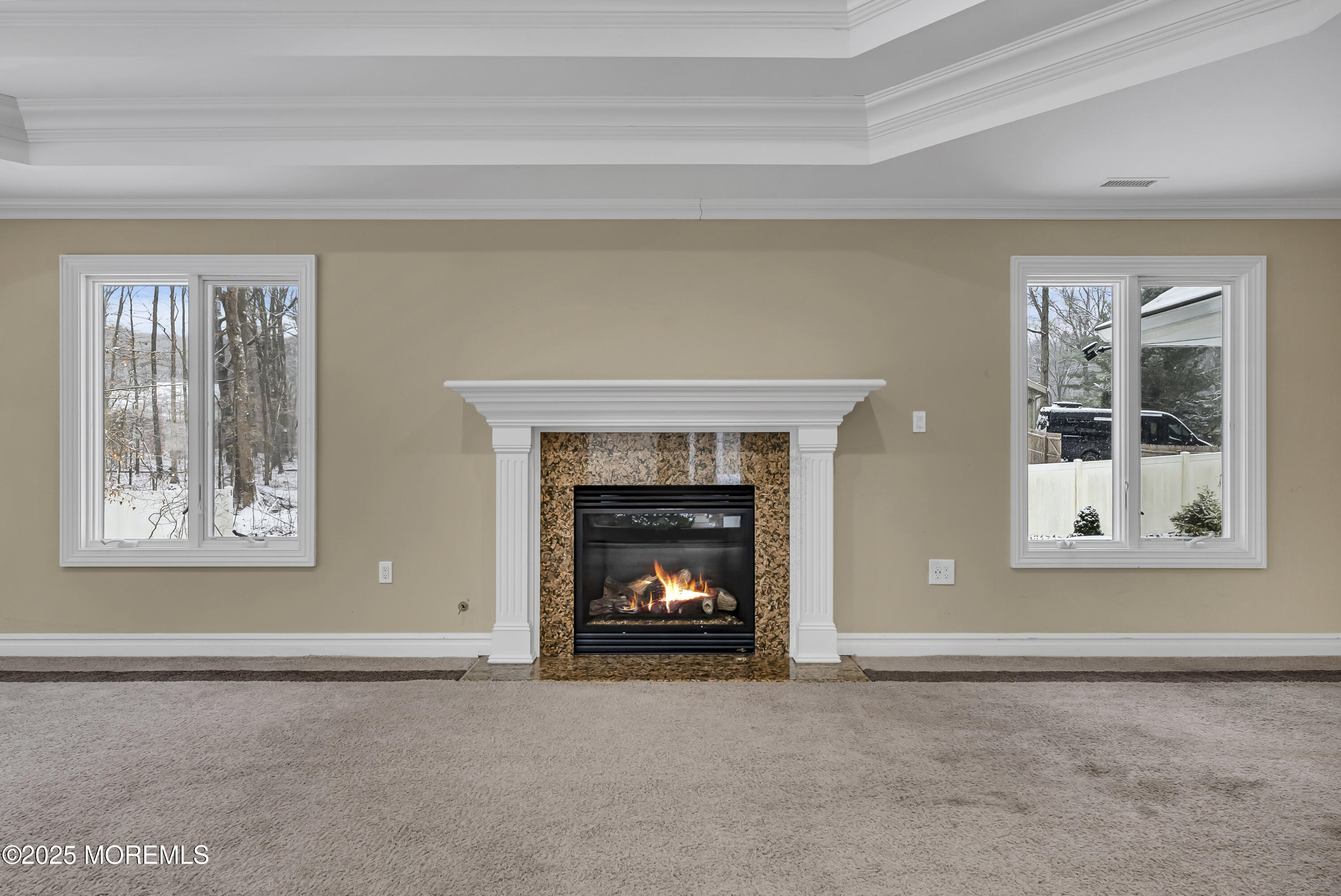 94 White Oak Ridge Road Lincroft, NJ 07738 - Photo 27 of 55 Family Room Gas Fireplace