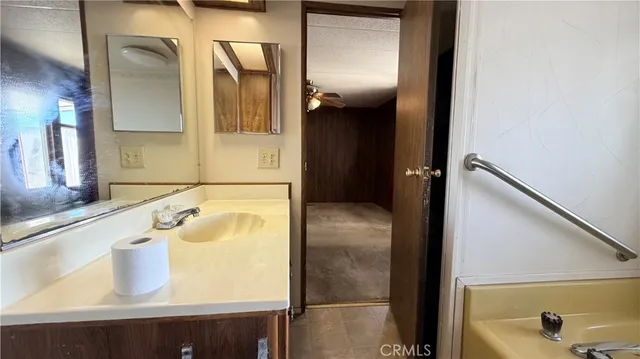 a view of balcony with furniture