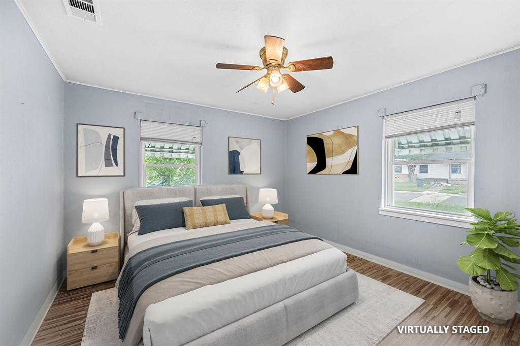 709 Sissom Road Killeen, TX 76541 - Photo 14 of 24 a bedroom with a large bed and a window