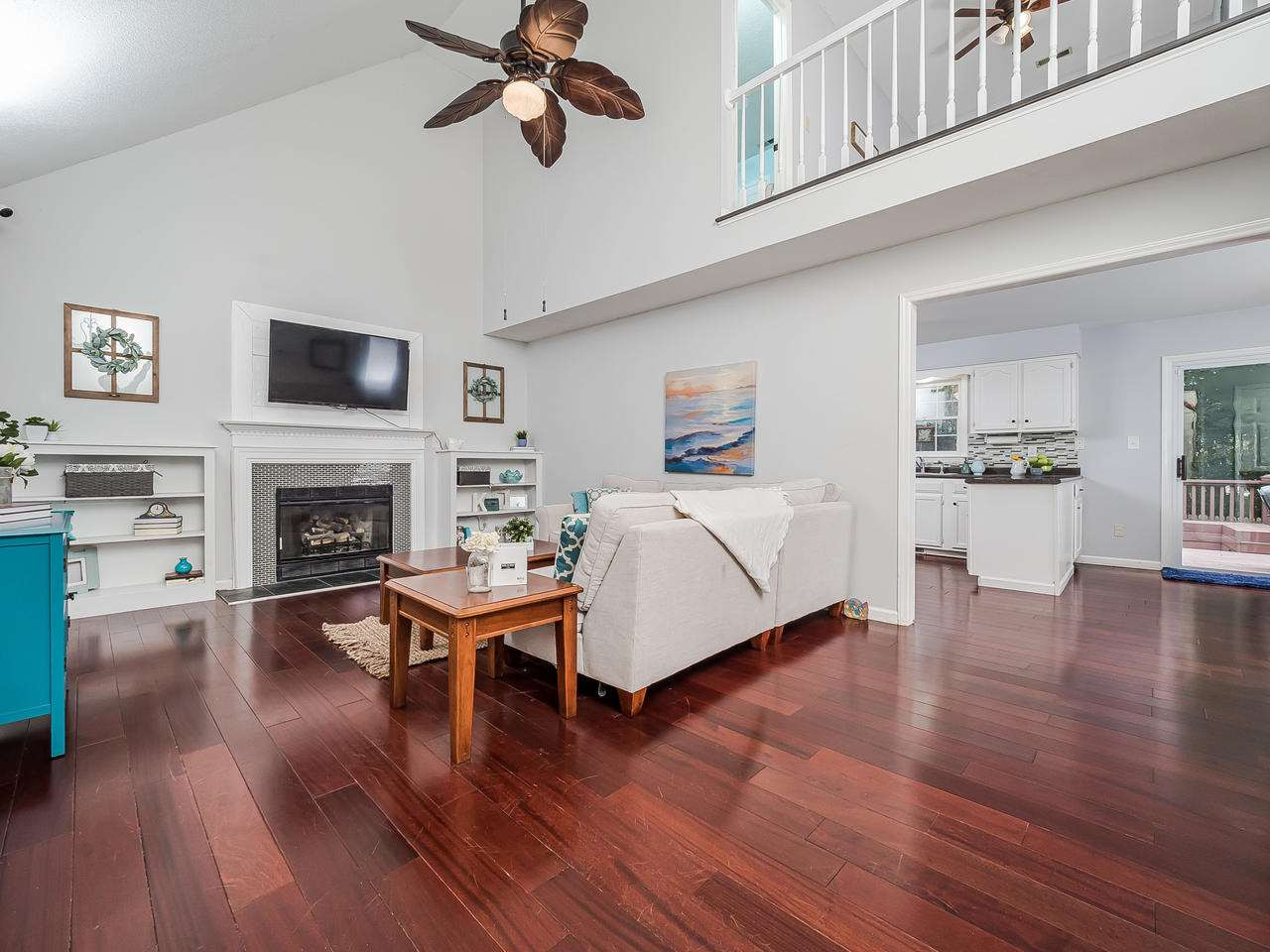 8308 Bellingham Circle Raleigh, NC 27615 - Photo 3 of 20 Two-story Family Room