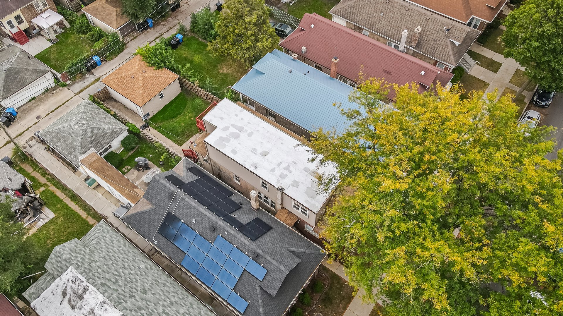 1523 East 85th Street Chicago, IL 60619 - Photo 23 of 27 an aerial view of a house