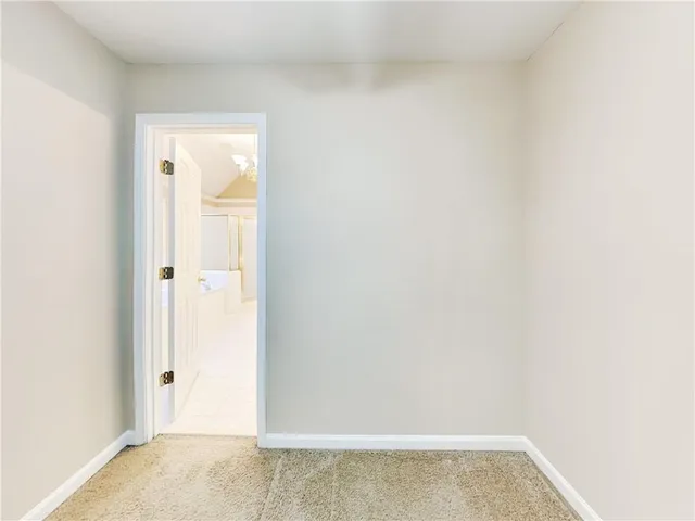 a view of bathroom with shower