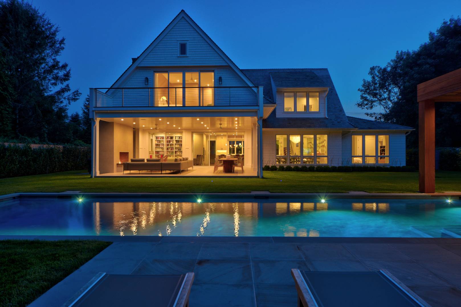 132 Long Lane East Hampton, NY 11937 - Photo 24 of 24 a front view of a house with a yard