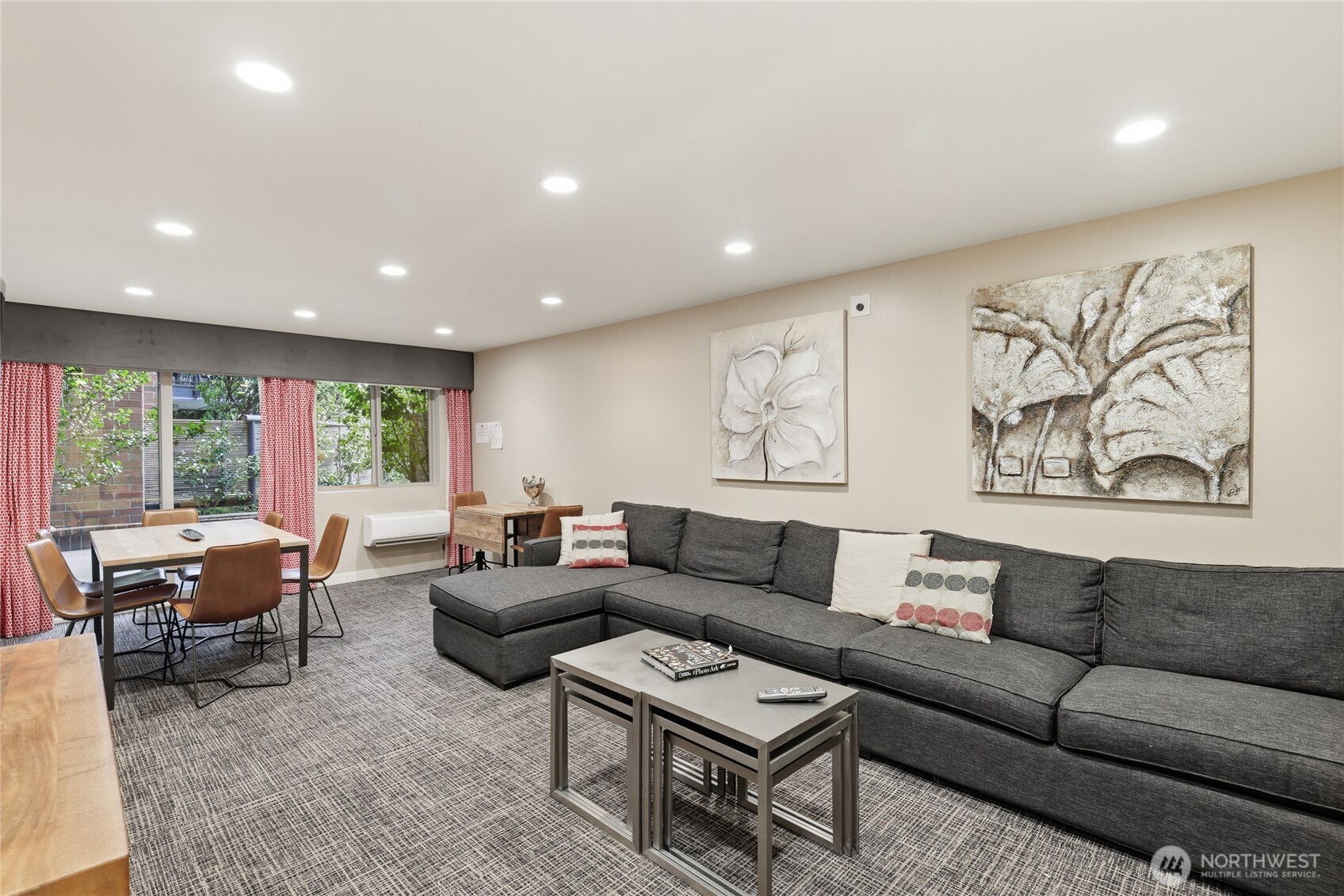 275 West Roy Street, Unit 412 Seattle, WA 98119 - Photo 15 of 34 a living room with furniture and a large window