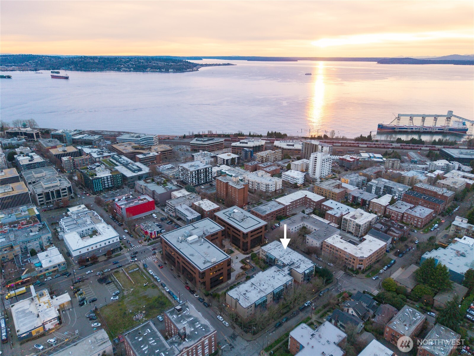 275 West Roy Street, Unit 412 Seattle, WA 98119 - Photo 26 of 34 an aerial view of a city