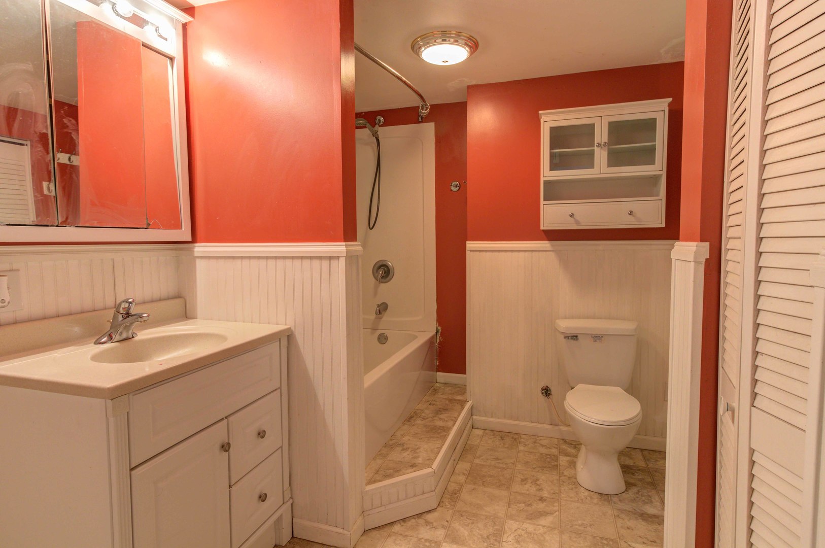 1201 Eastern Drive Urbana, IL 61801 - Photo 22 of 30 a bathroom with a granite countertop sink toilet and shower