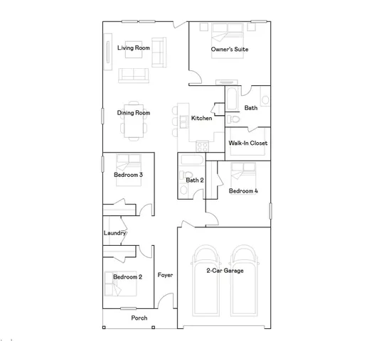 a picture of a bench in front of a wall