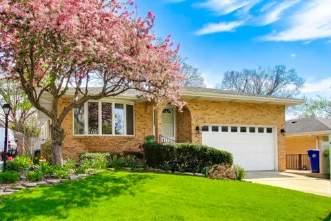a view of a back yard from a window