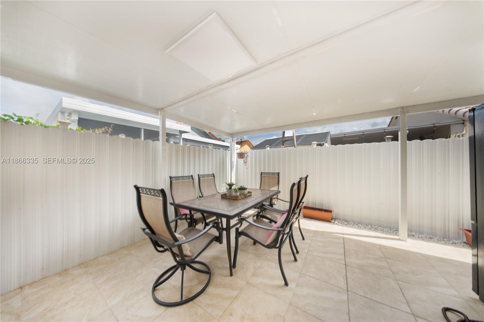 17778 Southwest 145th Avenue Miami, FL 33177 - Photo 18 of 39 Exterior Dinning Area