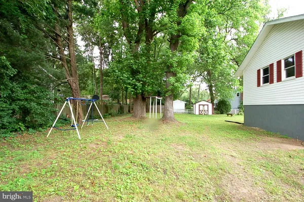 a view of a lake with outdoor space