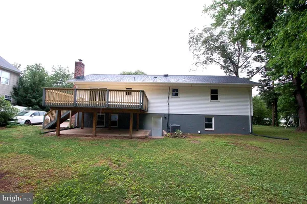 a view of a backyard of a house