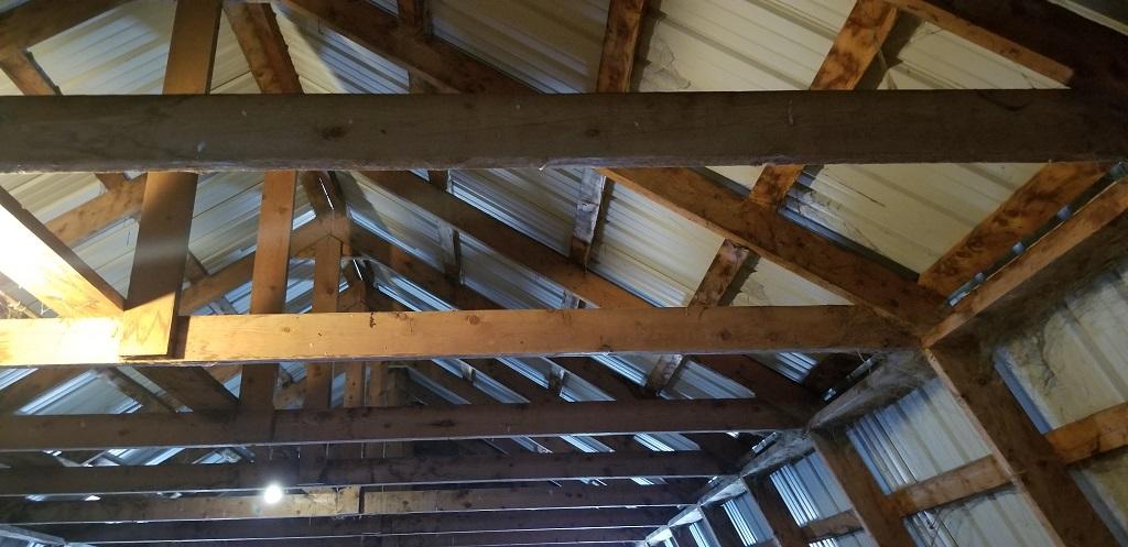 160-164 Southern Bay Road Penobscot, ME 04476 - Photo 74 of 78 new barn ceiling