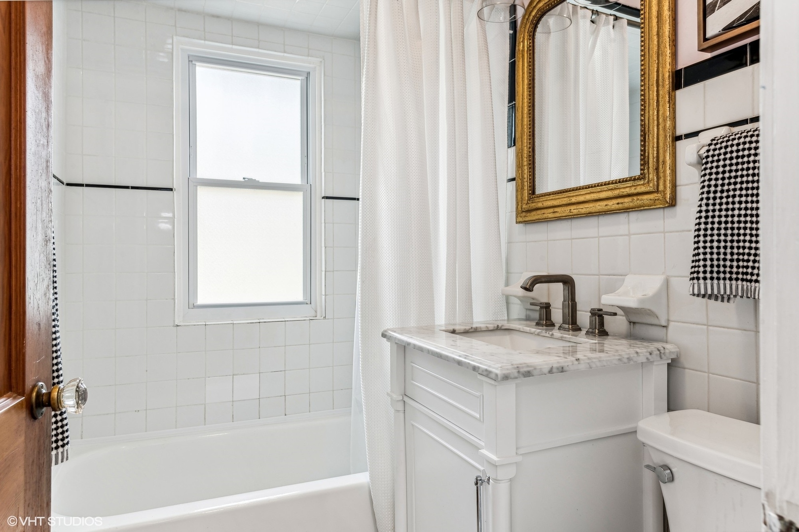 705 Spring Beach Way Cary, IL 60013 - Photo 19 of 47 a bathroom with a granite countertop sink toilet and shower